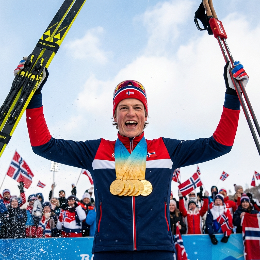 Клэбо ставит рекорды: 6 золотых на Олимпиаде и не только