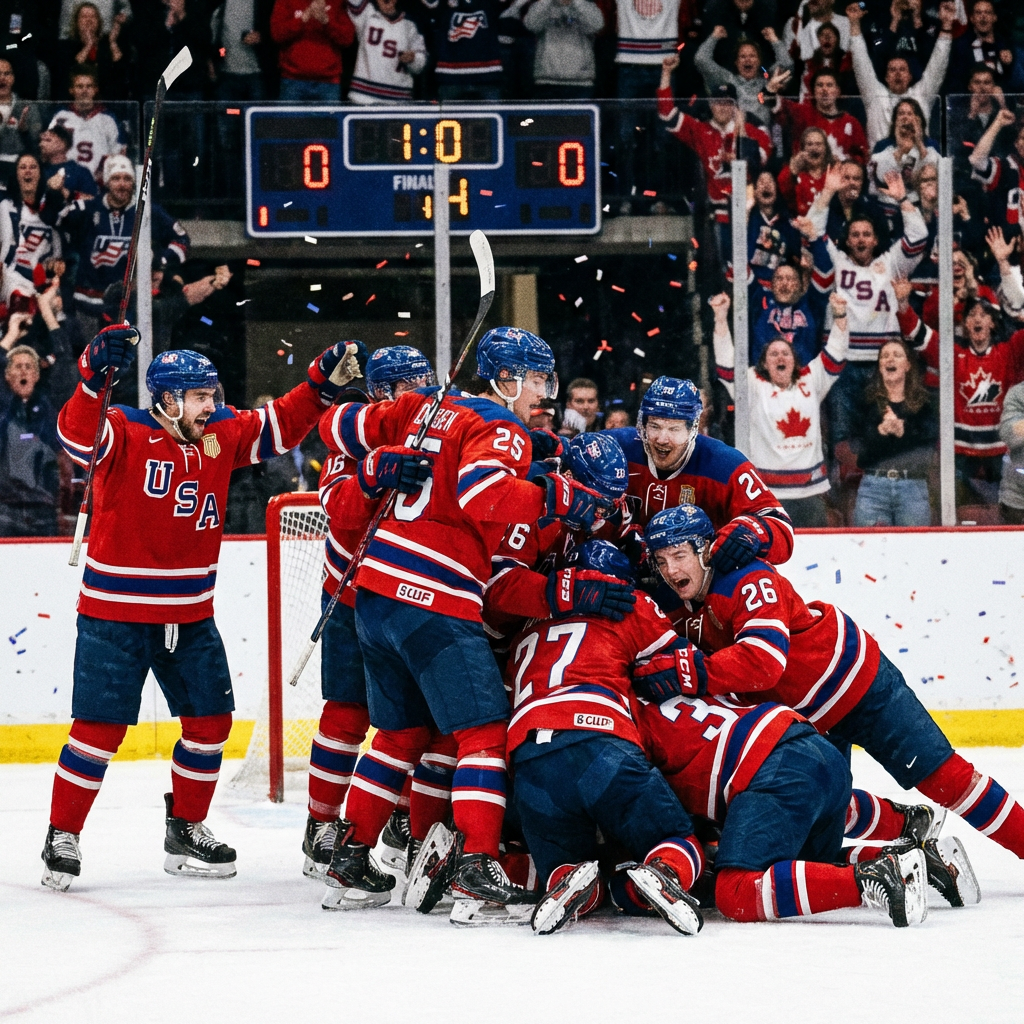 США вернули хоккейное золото: историческая победа над Канадой