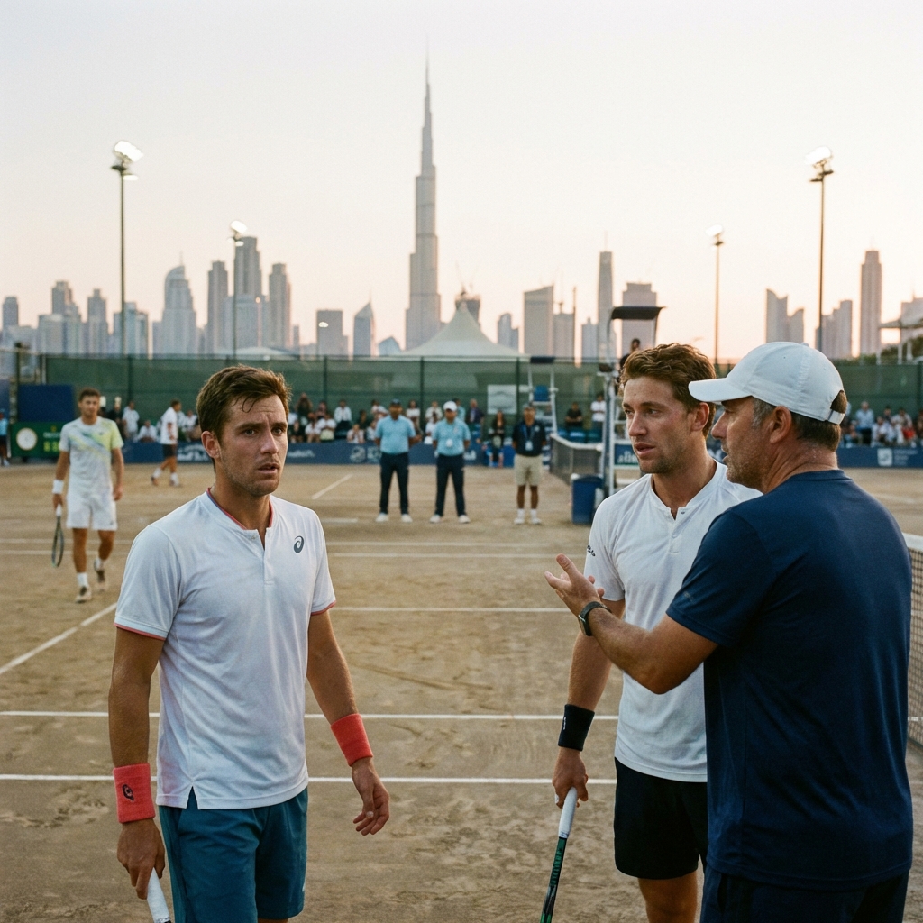 Теннисисты в Дубае: как выбраться из ловушки конфликта