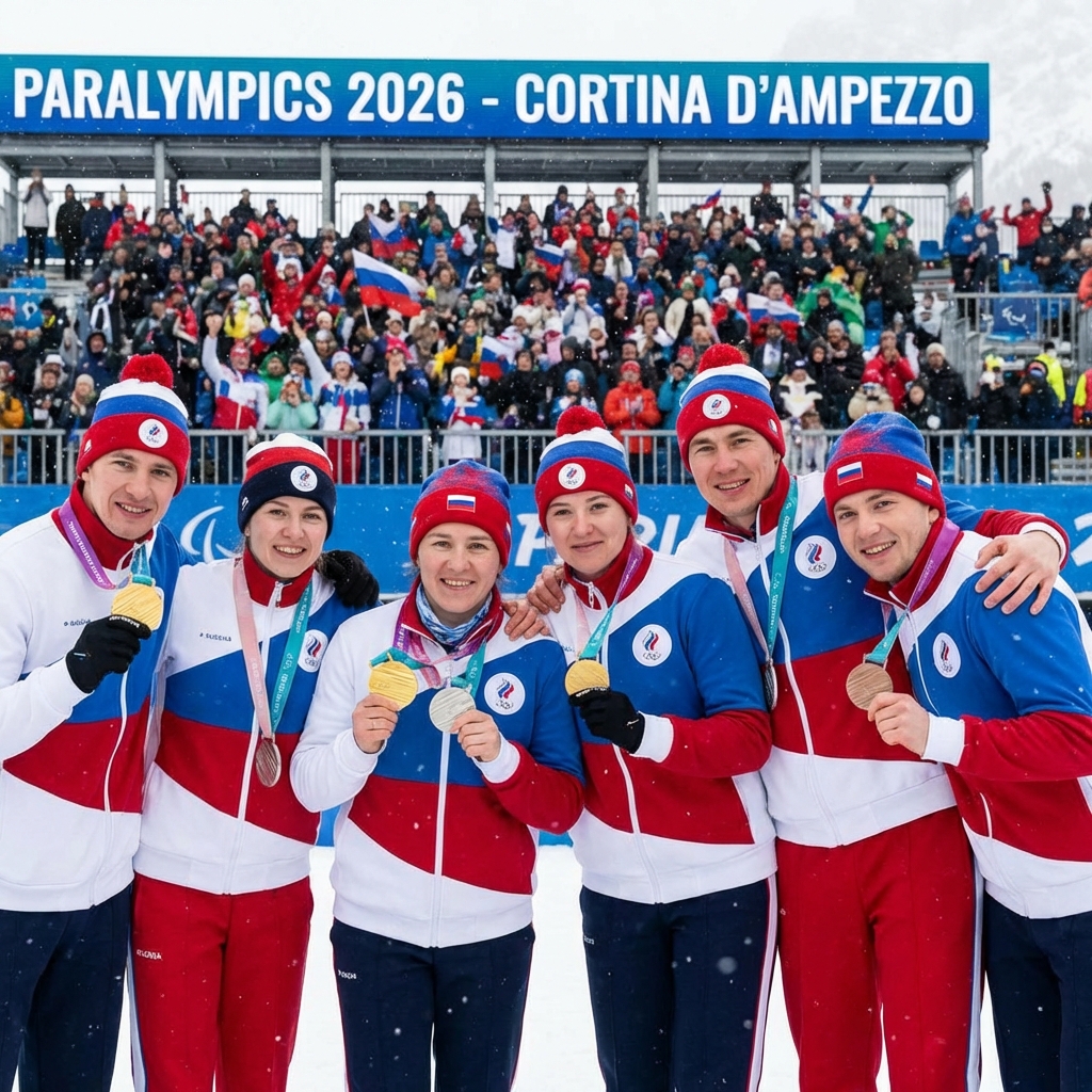 Команда из шести: Россия завоевала медали на Паралимпиаде-2026