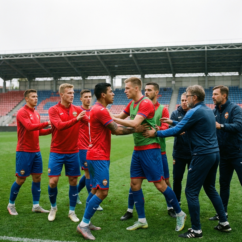 Конфликт в ЦСКА: Мойзес отстранен после скандала с Челестини