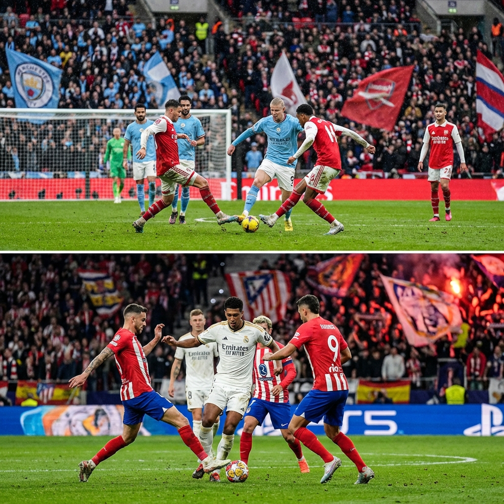 Великое противостояние: Сити и Арсенал сразятся за Кубок, дерби в Мадриде