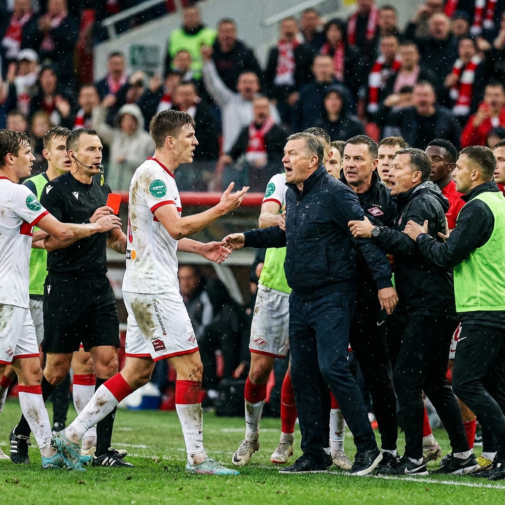 Скандалы на поле: Соболев и Талалаев взрывают футбольные страсти