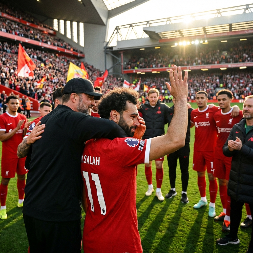 Мохамед Салах прощается с «Ливерпулем» после девяти лет славы