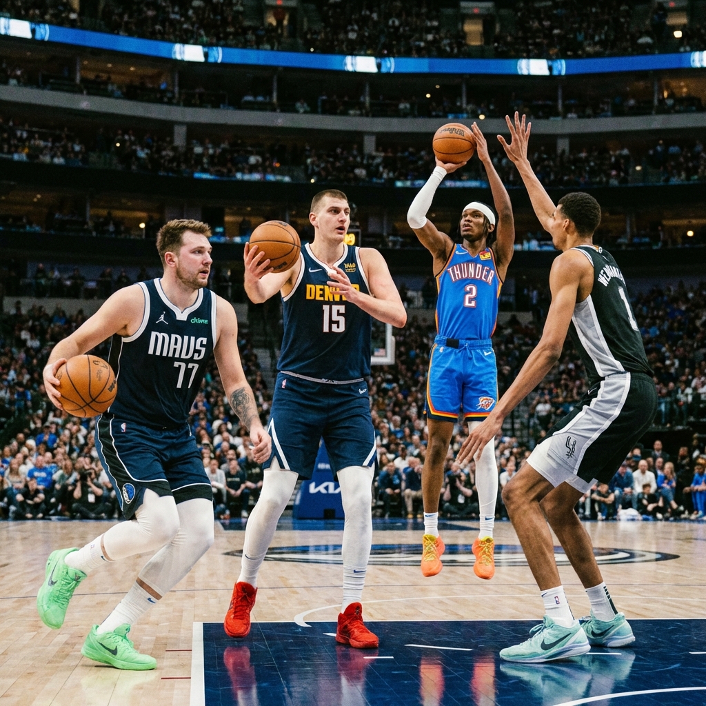 Кто станет MVP НБА? Дончич, Йокич, ШГА или Вемба в финале гонки