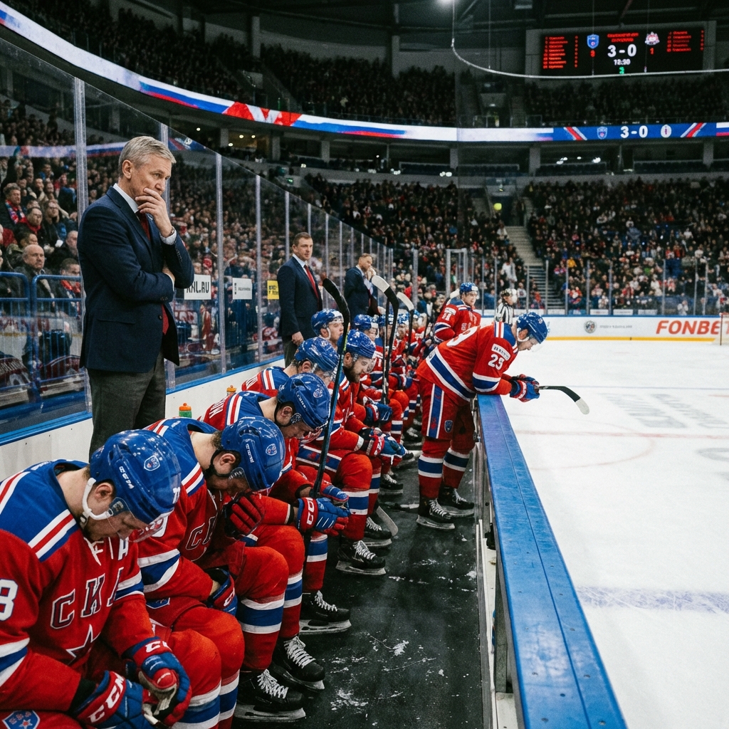 СКА на грани вылета: спасет ли Ларионова команда от краха?