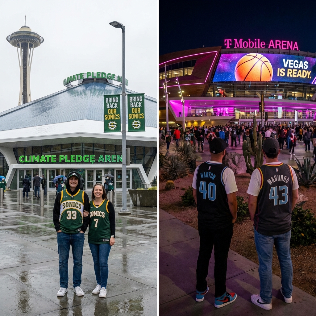 НБА на грани расширения: Сиэтл и Лас-Вегас в ожидании