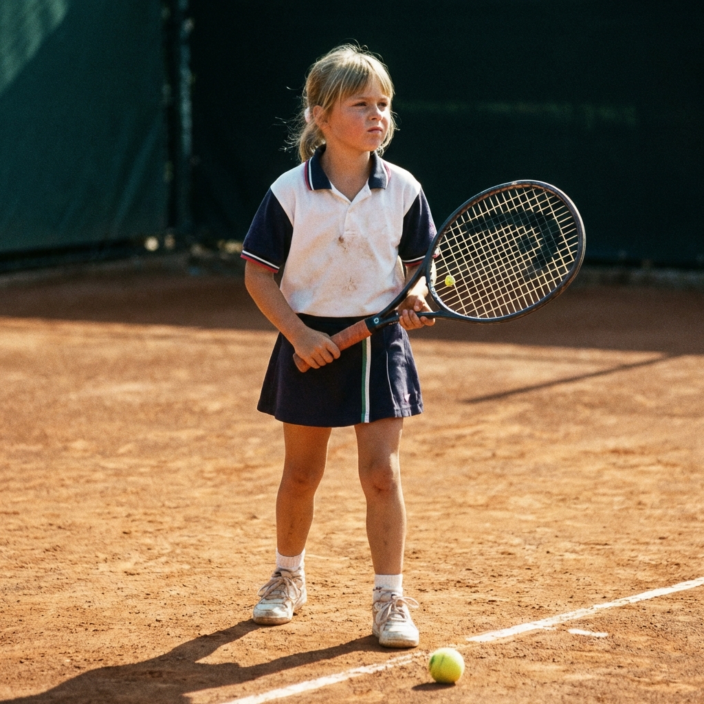 Шарапова: дерзость и уверенность с первых шагов в теннисе