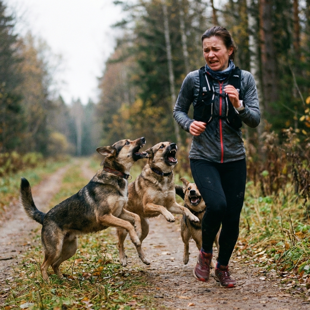 Бегунья Ирина Масанова пережила нападение собак во время тренировки