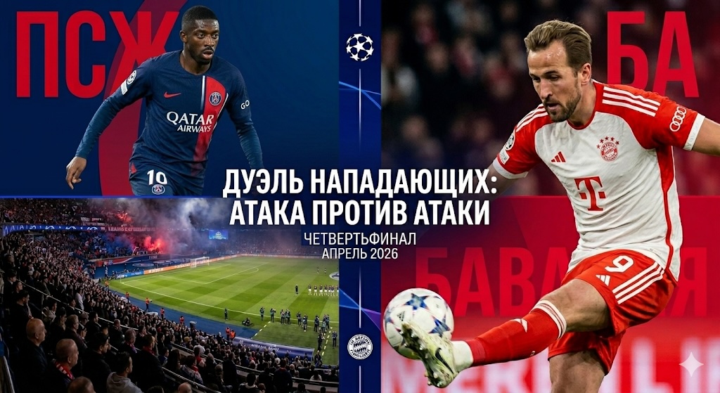 полуфиналы лиги чемпионов 2026 псж бавария атлетико арсенал прогноз