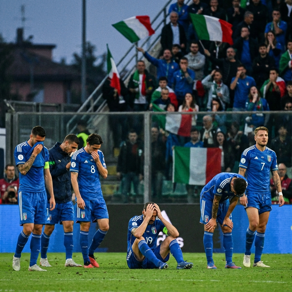 Италия вновь осталась за бортом: провал на пути к ЧМ
