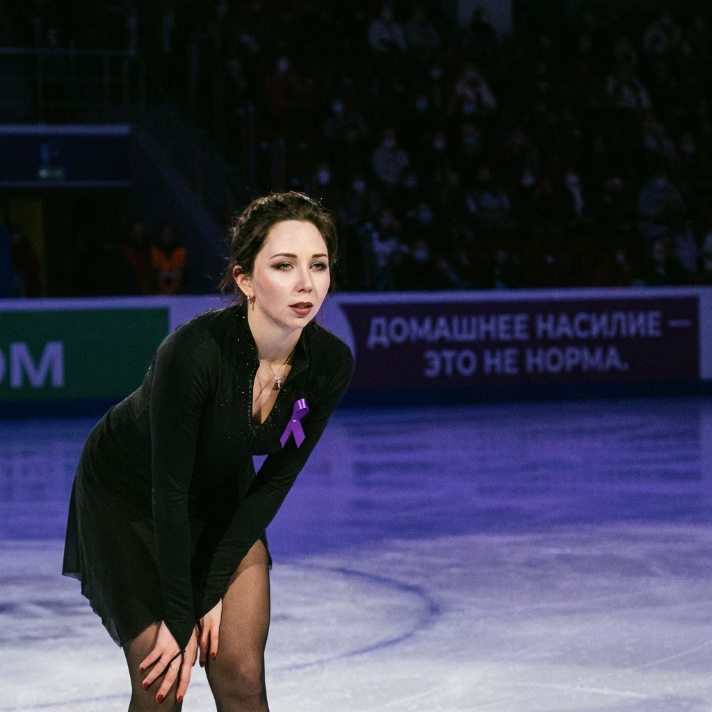 Туктамышева: на льду противостояние с домашним насилием