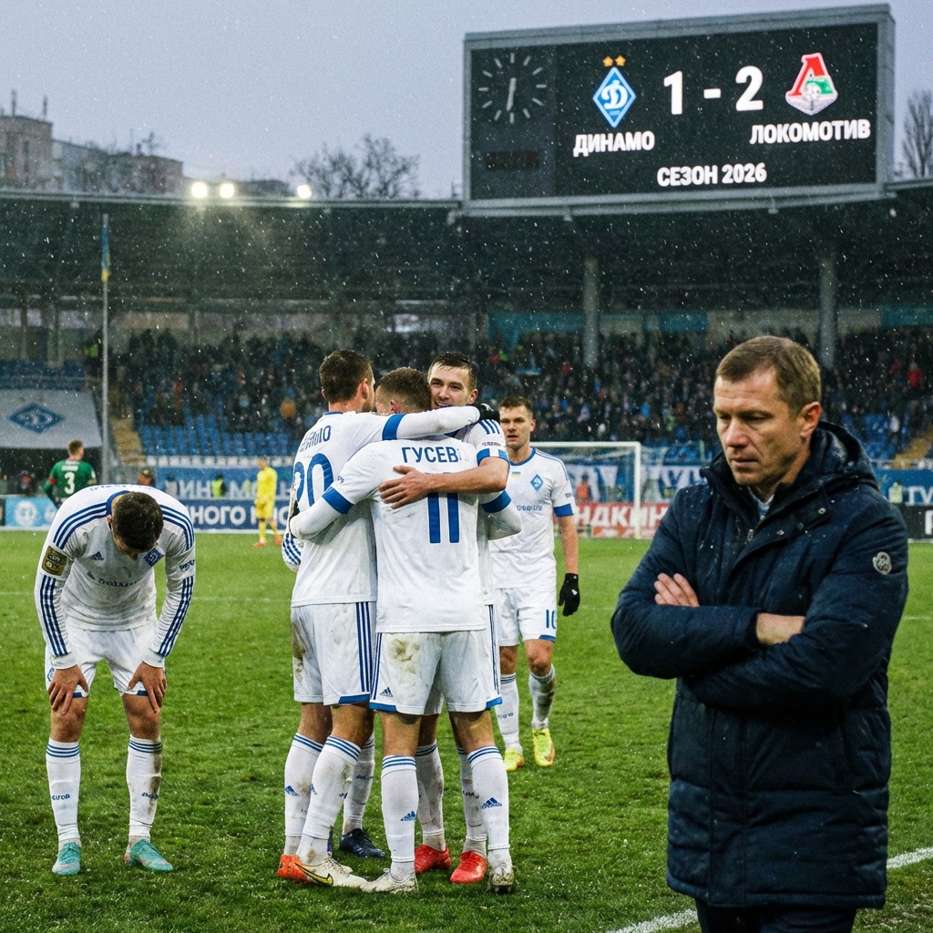 Динамо на старте 2026: взлеты и падения под руководством Гусева