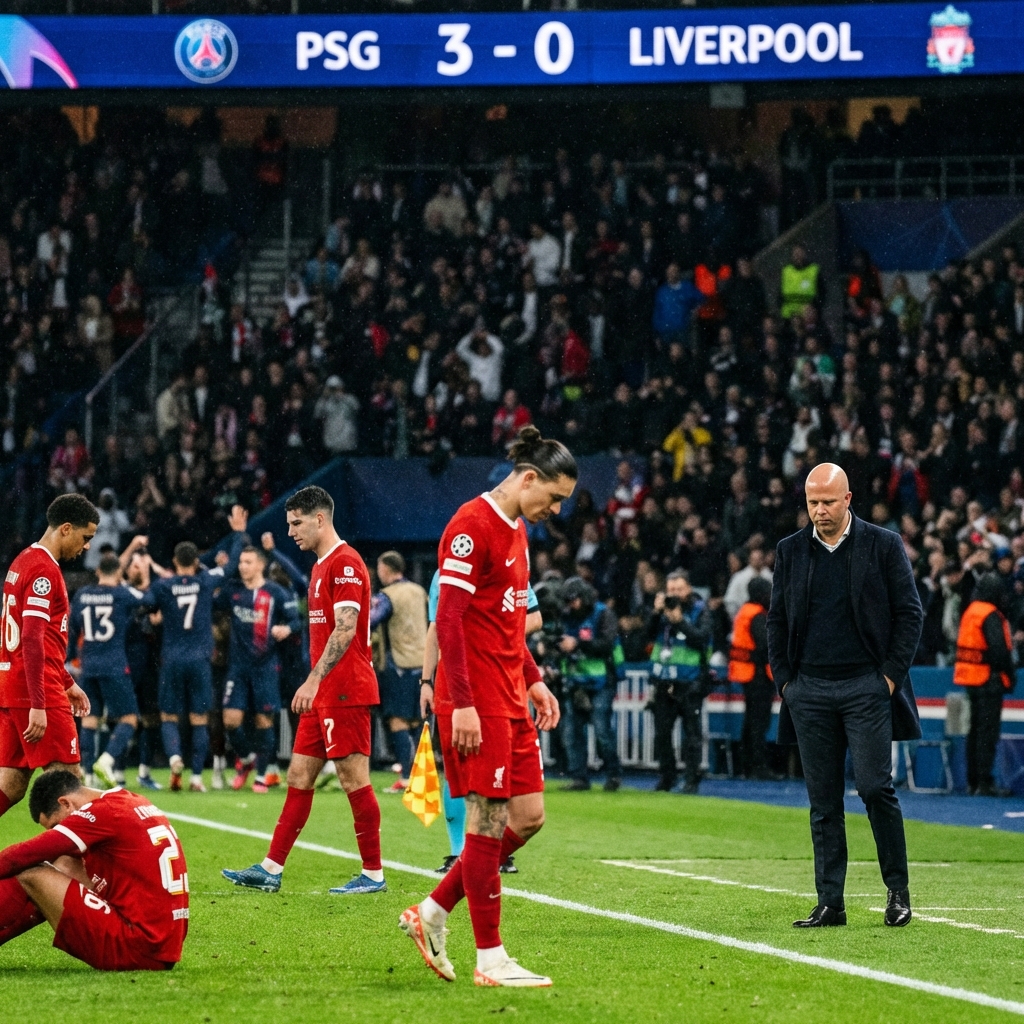 Ливерпуль провалился в Париже: тактический крах Слота