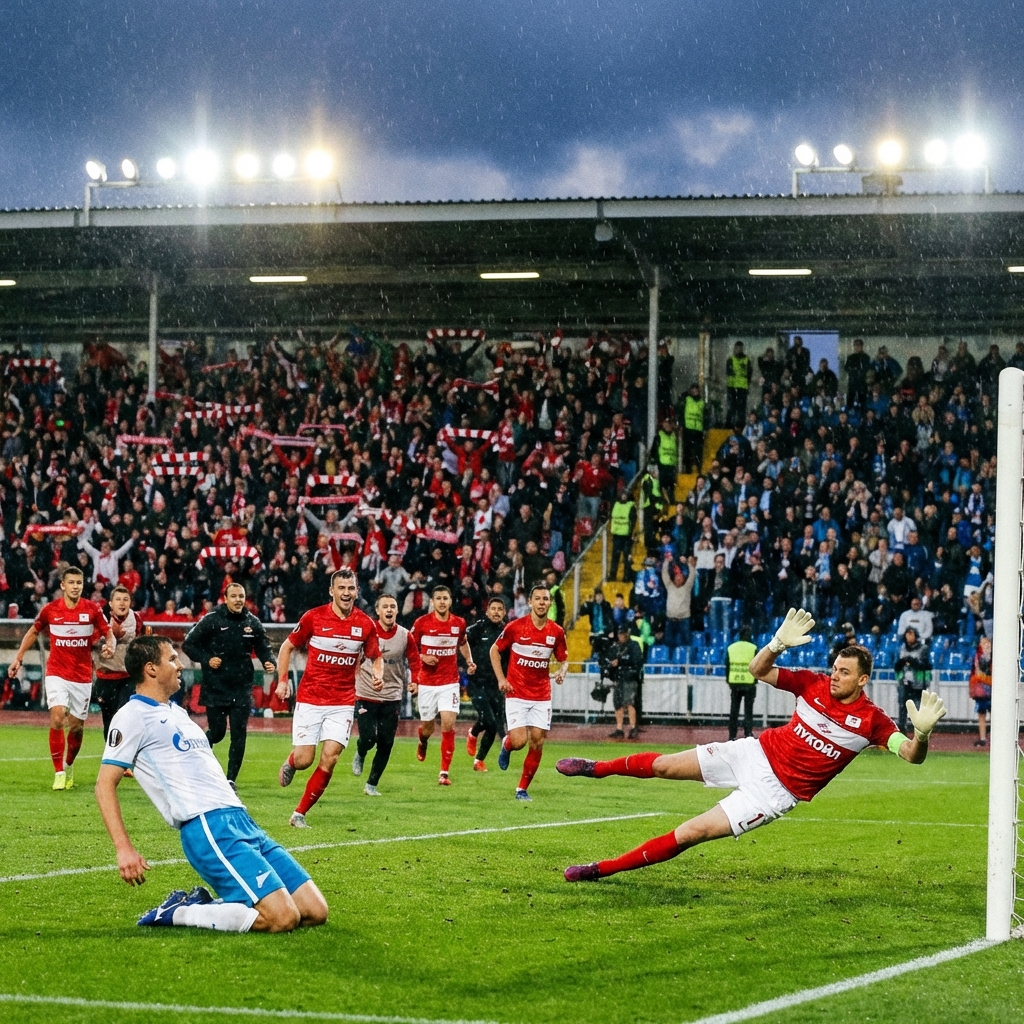 Спартак шокировал Зенит: Помазун стал героем в серии пенальти!