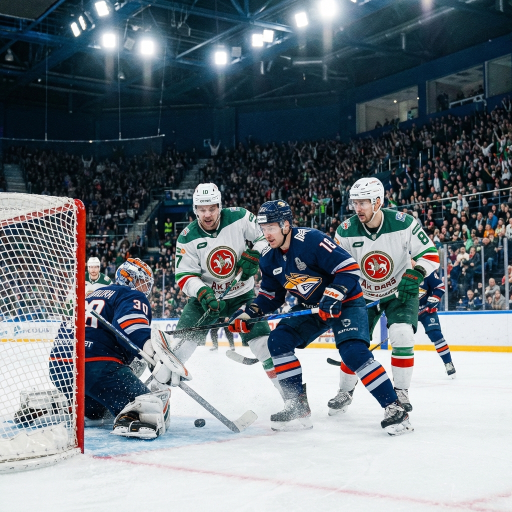 Кубок Гагарина: «Ак Барс» и «Металлург» радуют зрителей в плей-офф