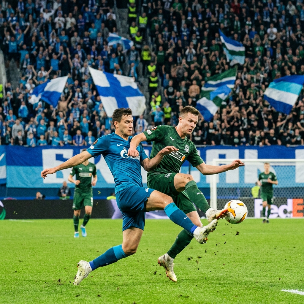 Кто увлечет зрителей больше: «Зенит» или «Краснодар»?