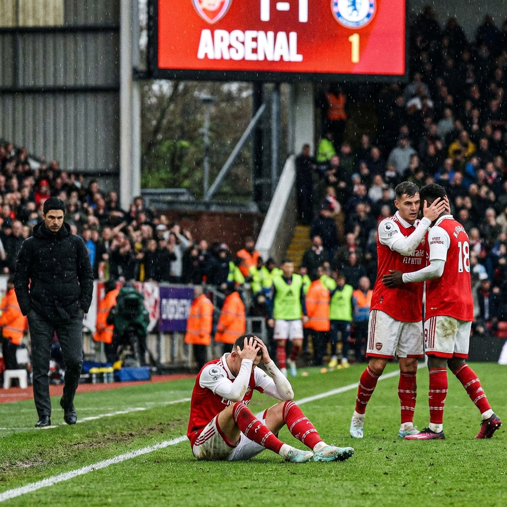 Арсенал теряет очки перед битвой с Сити: кризис или случайность?