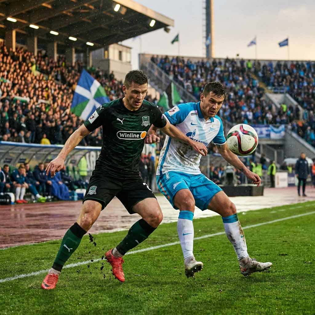 Битва титанов: «Краснодар» против «Зенита» в апреле