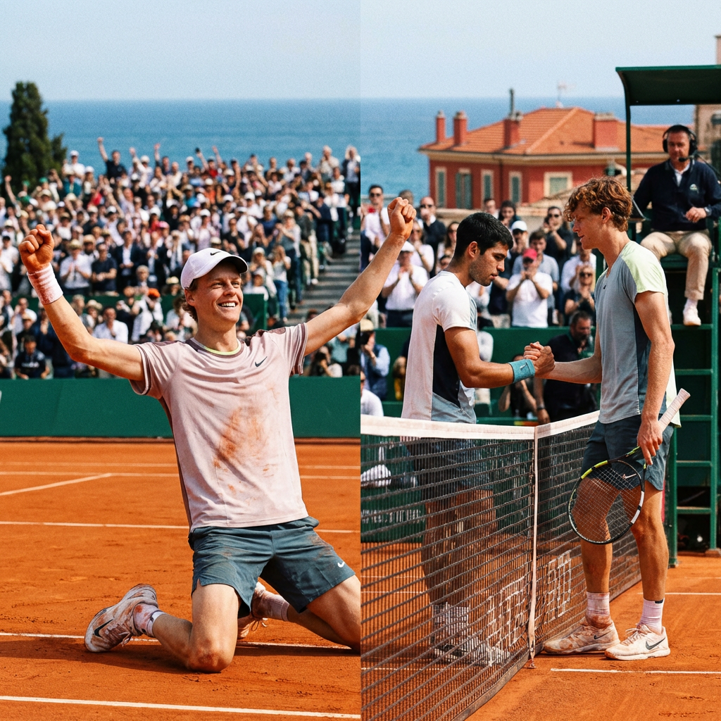 Синнер взял реванш у Алькараса в Монте-Карло и вернулся на трон