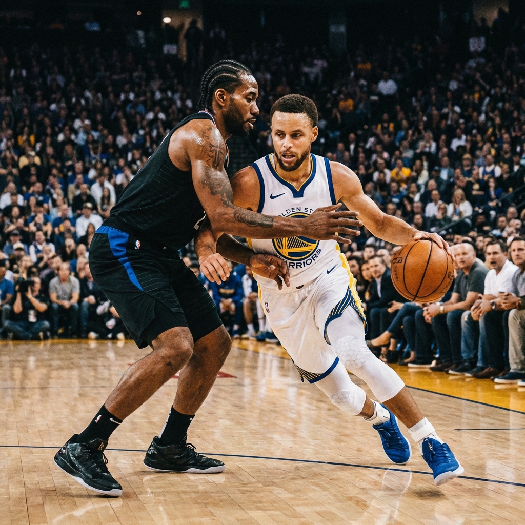 Битва Titans: Кавай и Стеф Карри в борьбе за плей-офф НБА