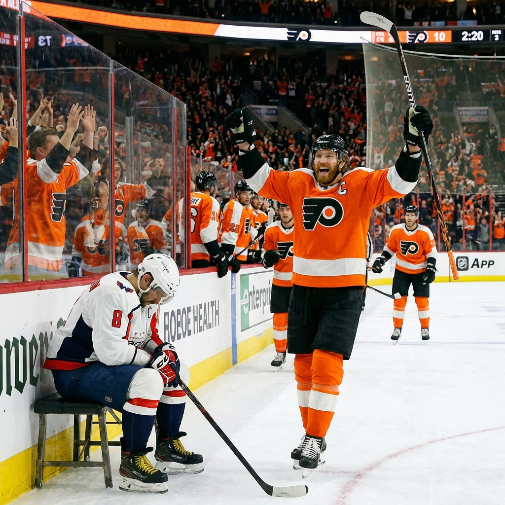 Филадельфия рвется в плей-офф, Овечкин остается за бортом