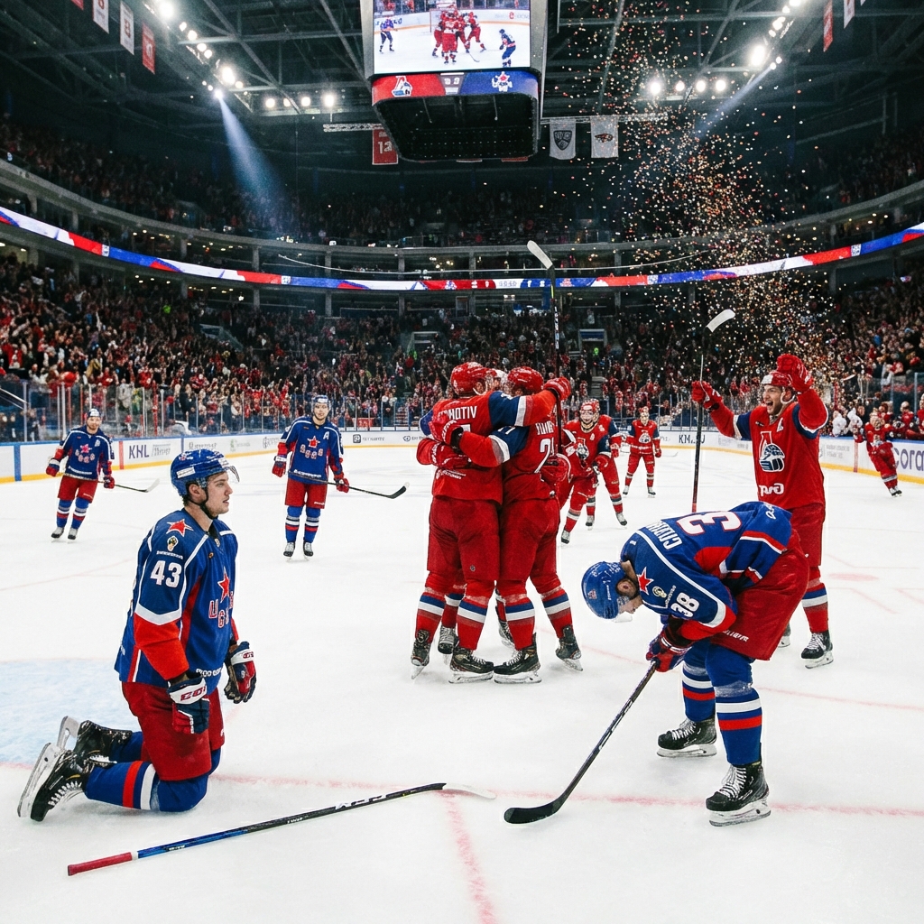 Локомотив в полуфинале КХЛ, ЦСКА восстанавливает надежды на успех