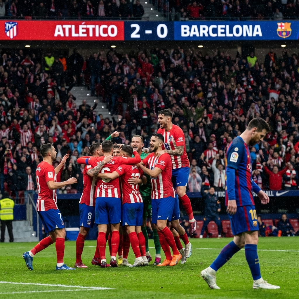Атлетико снова обыгрывает Барсу: история не на стороне каталонцев
