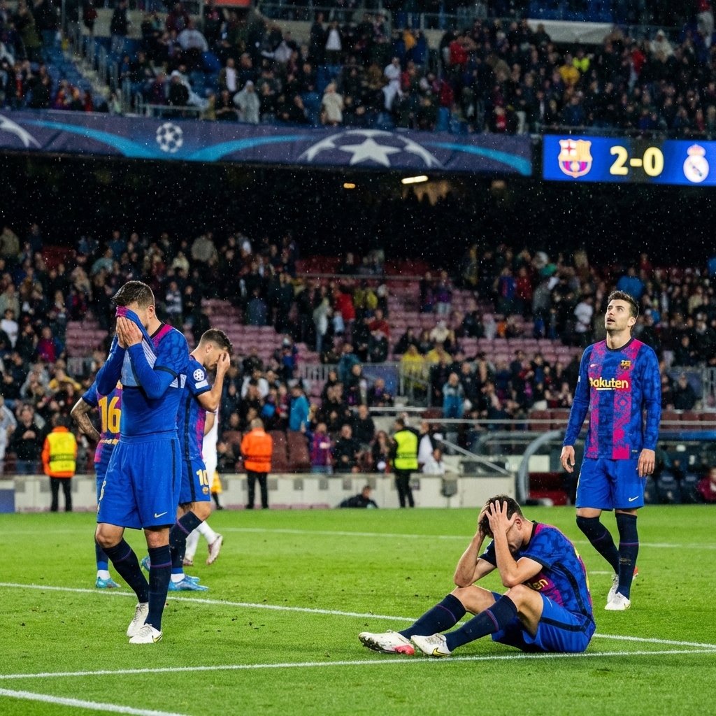 Барселона покидает Лигу чемпионов: интрига не спасла от вылета