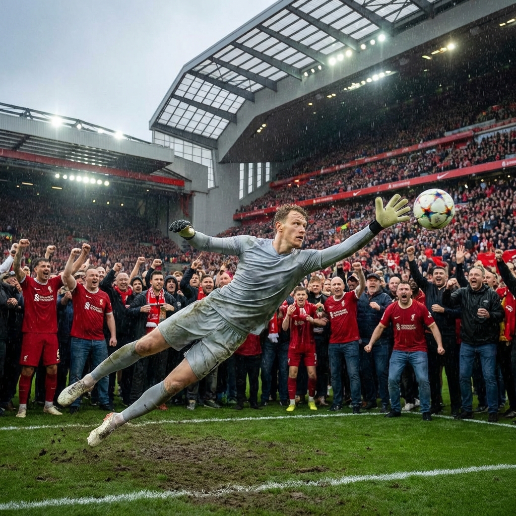 Сафонов блестит на «Энфилде»: герой матча с «Ливерпулем»