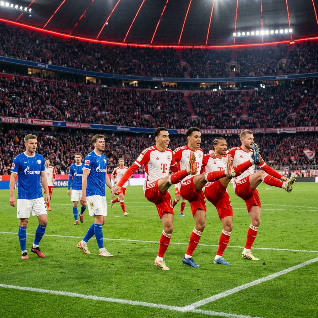 Канкан на «Альянц Арене»: веселье или пытка для соперников?