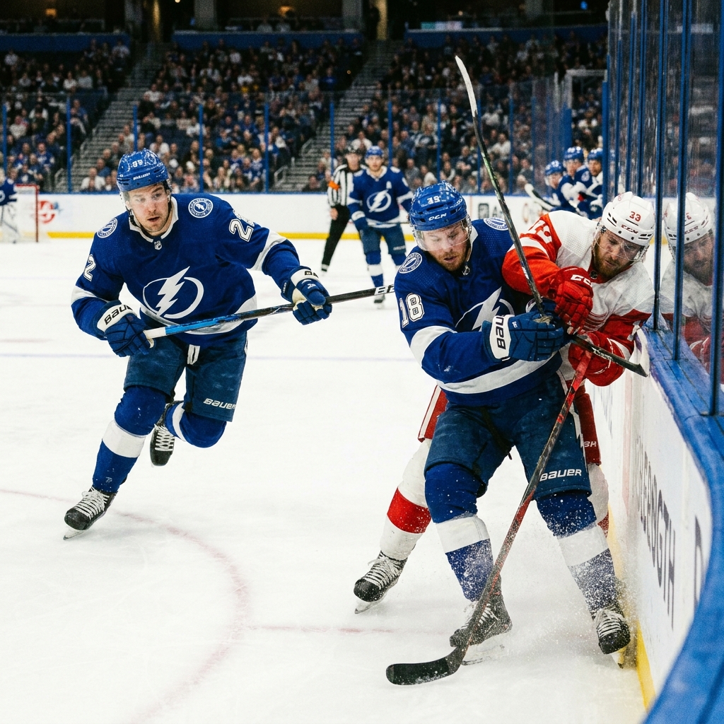 Тампа: от хоккейного искусства к жесткой борьбе на льду