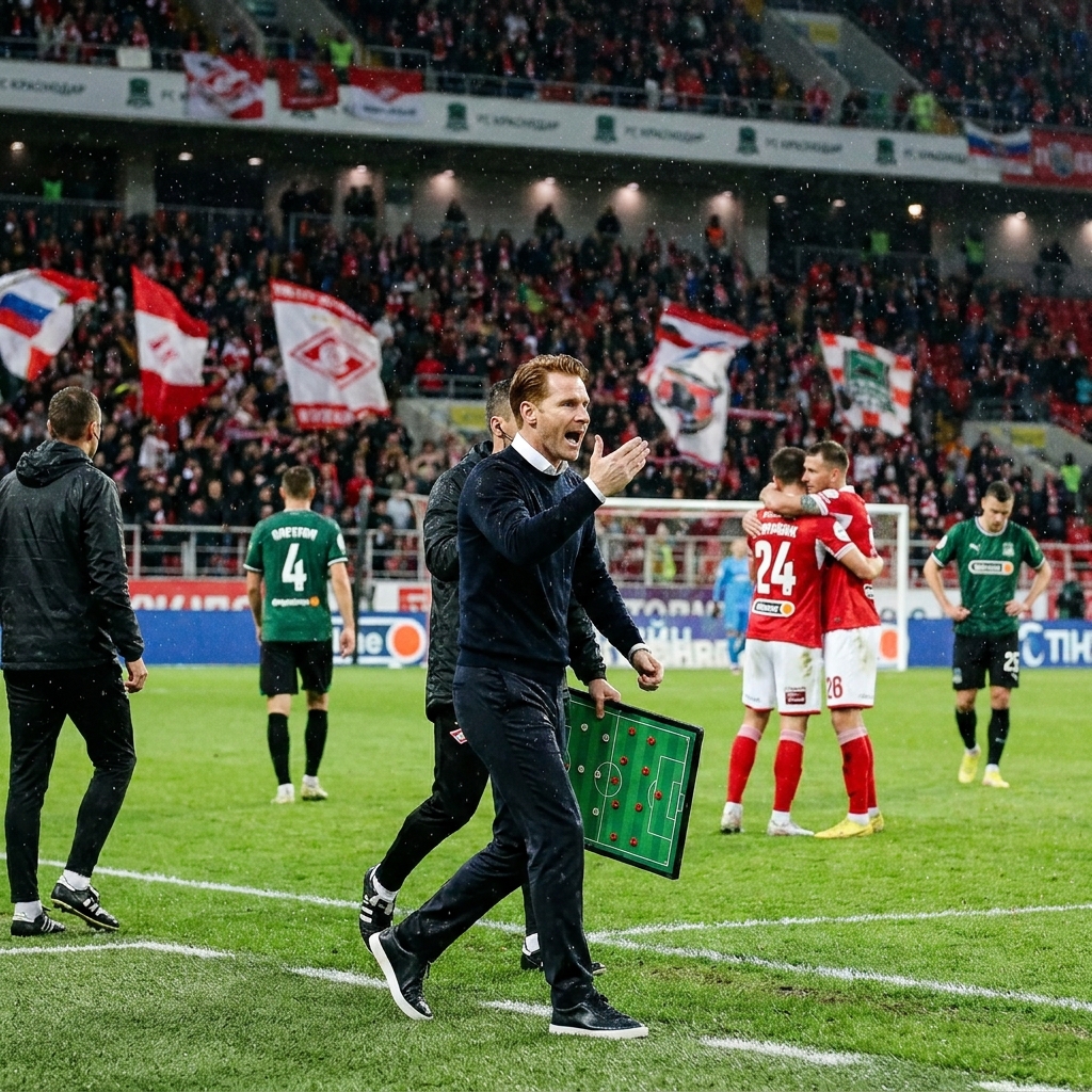 Спартак вновь на высоте: Карседо и его тактика против Краснодара