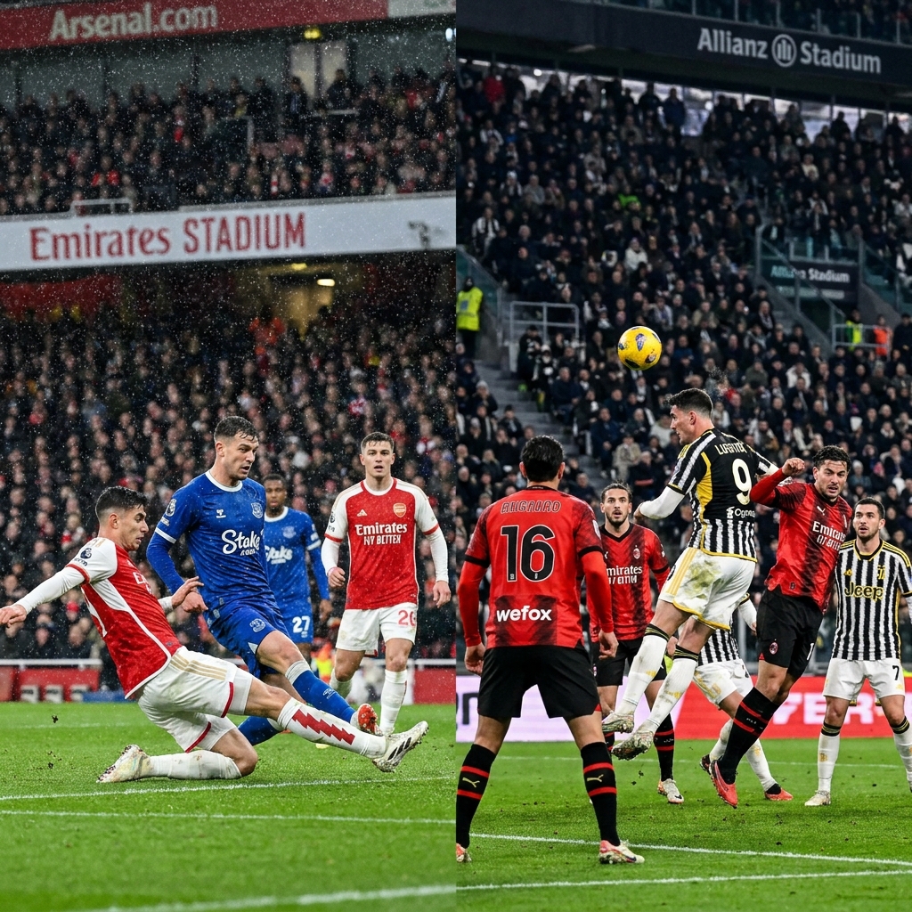 Смелые испытания: «Арсенал» и «Ювентус» в решающих матчах уикенда