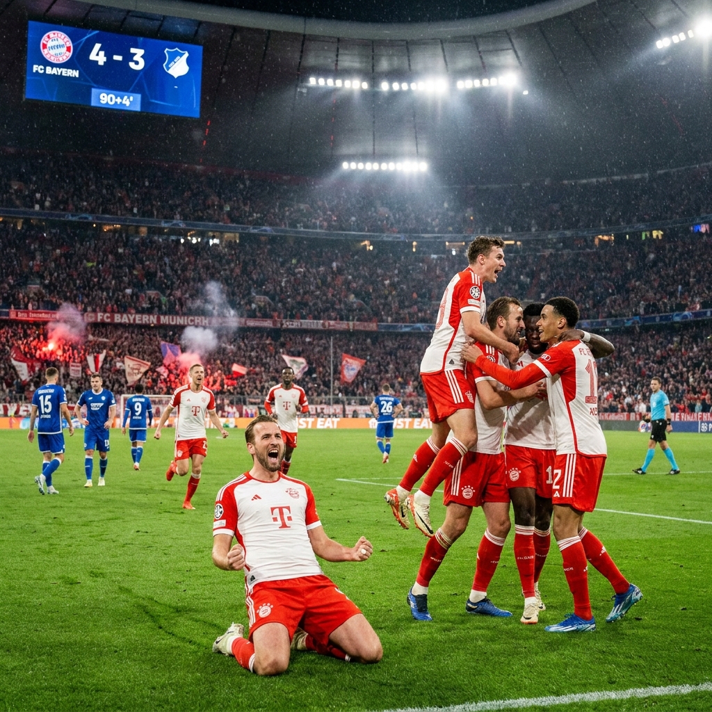 Невероятный камбэк «Баварии»: от 0:3 до 4:3 за полчаса!