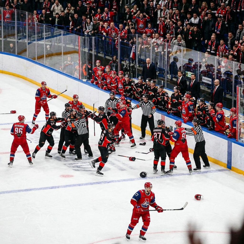 Штрафной хаос: «Локо» и «Авангард» установили рекорд удалений