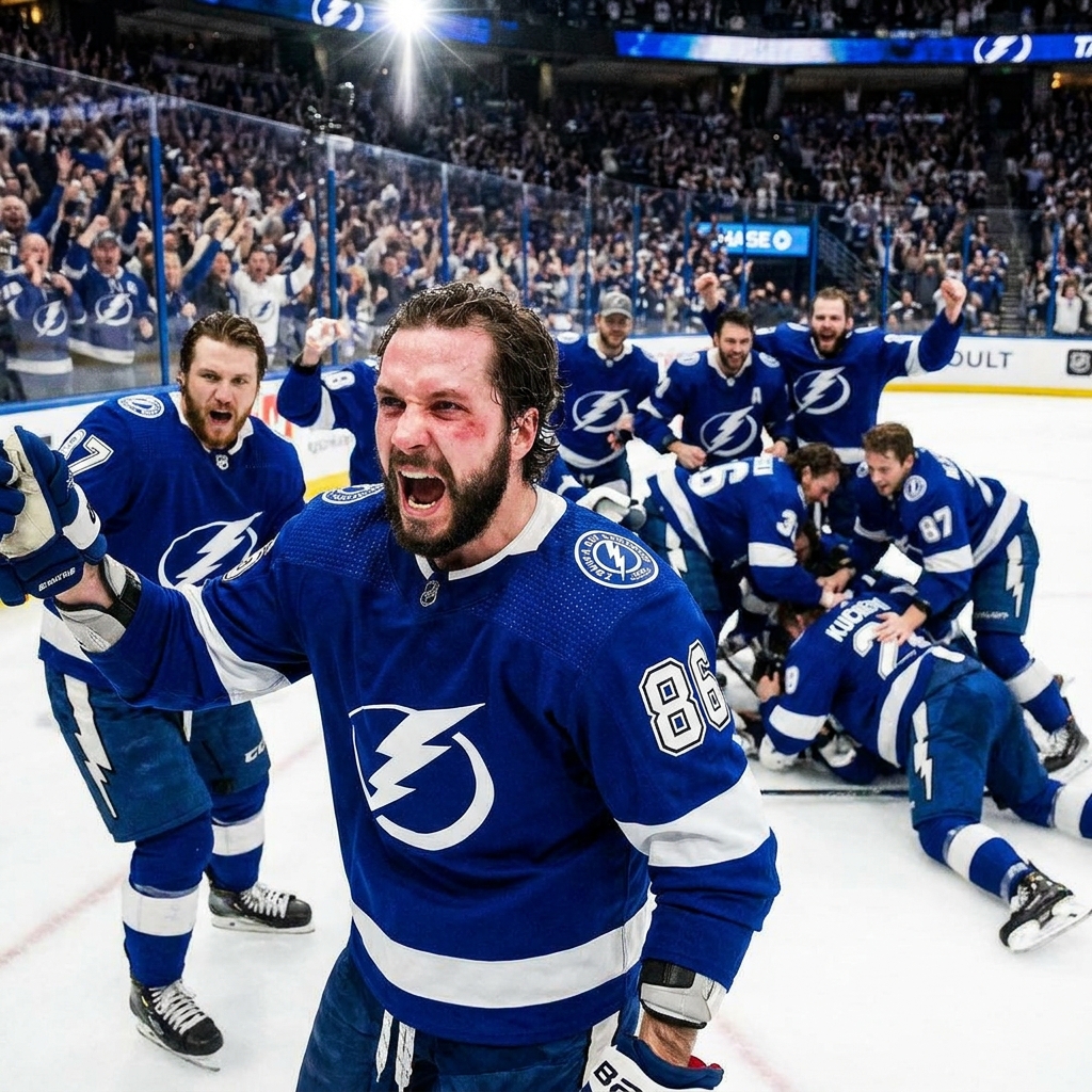 Кучеров преодолел преграды и вывел Тампу к победе в плей-офф