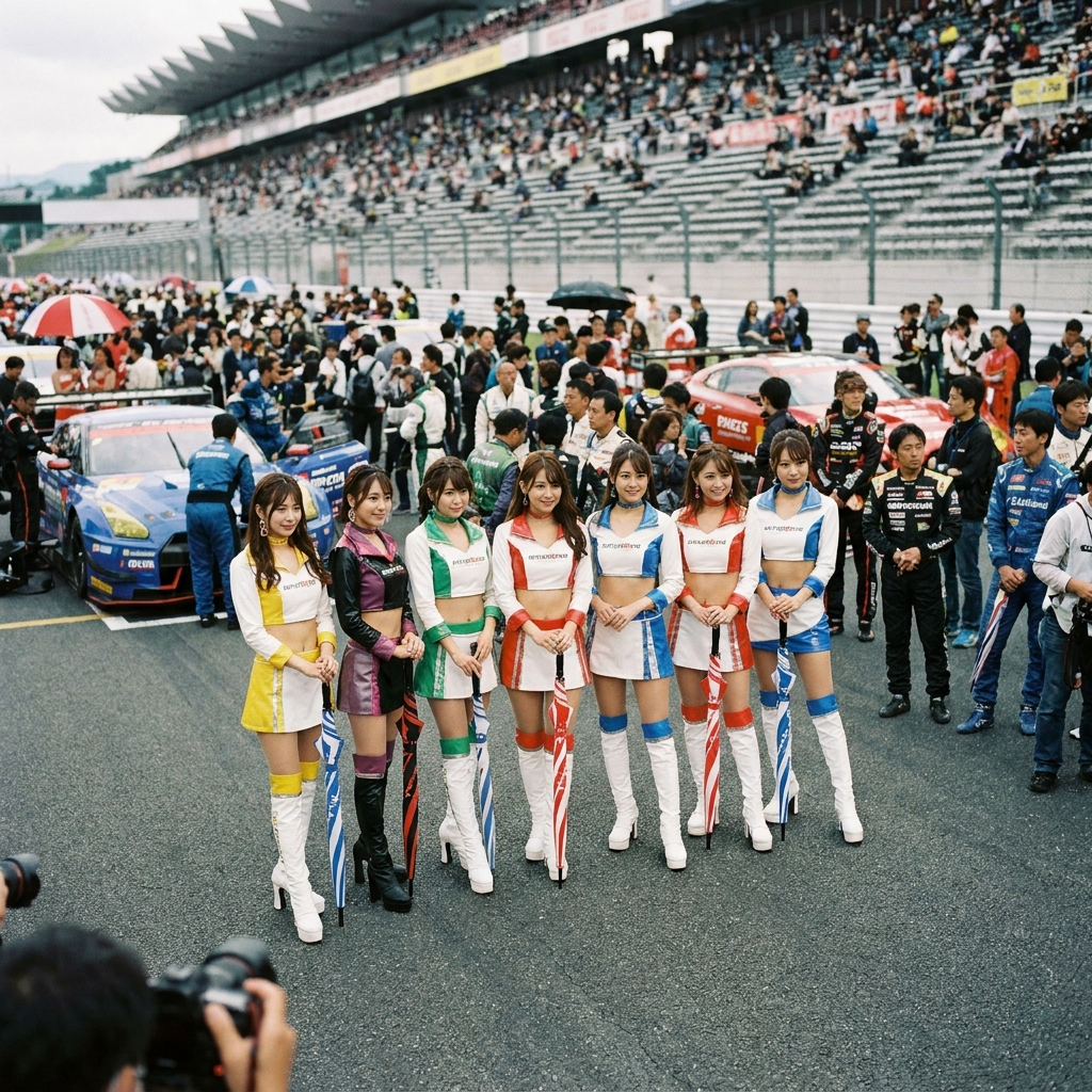 Японские рейс-квинс: от гоночных подиумов до звезд шоу-бизнеса