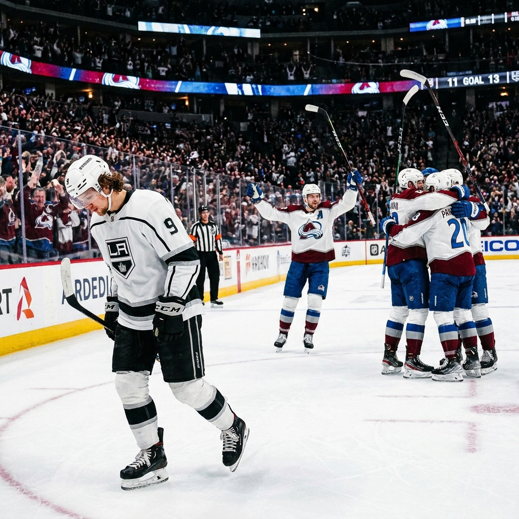 Панарин не спас «Кингс» от разгрома в плей-офф «Эвеланш»