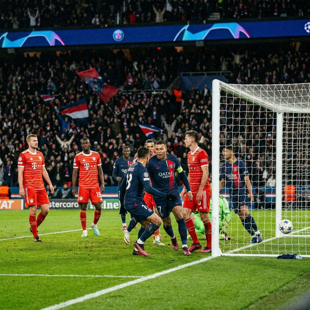 Невероятная игра: «ПСЖ» и «Бавария» устроили голевое шоу