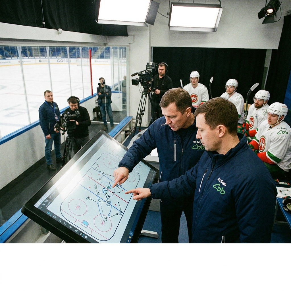 «Ак Барс» создаёт хоккейное будущее: уникальный разбор в прямом эфире