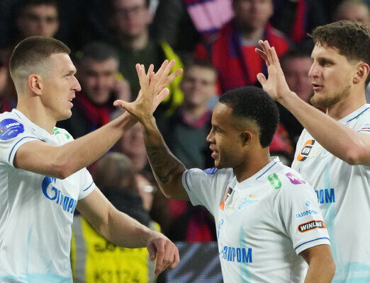Зенит вырывает победу у ЦСКА: 3:1 после раннего поражения