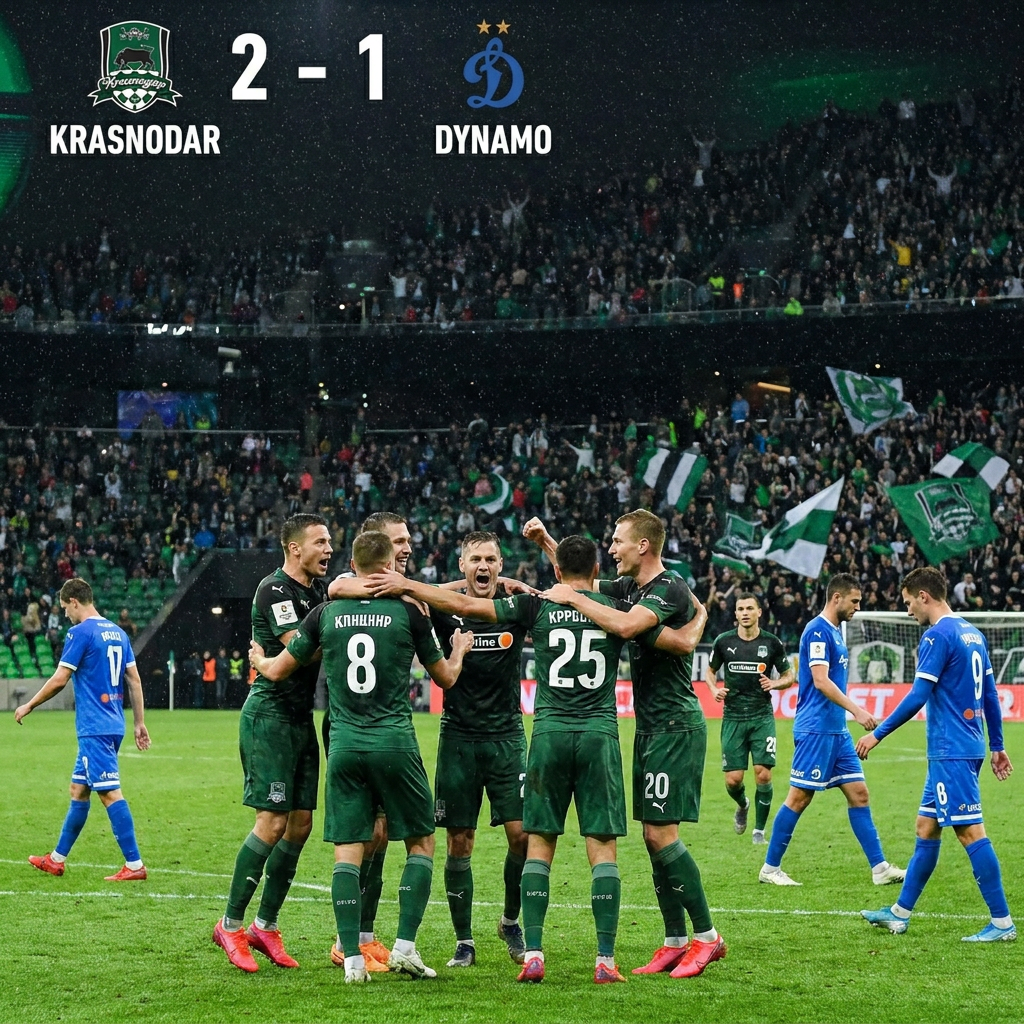 Финал Кубка: «Краснодар» одолел «Динамо» и ждет «Спартак»