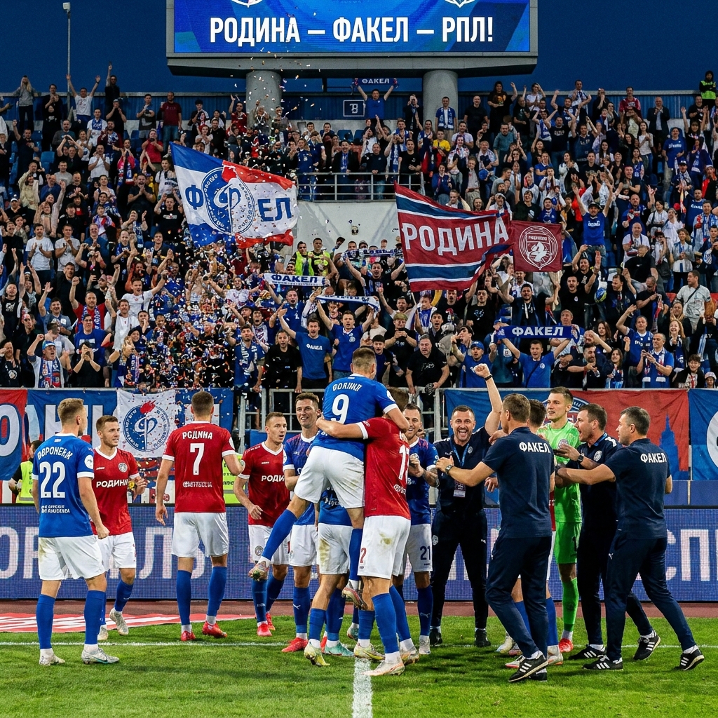 РПЛ пополнилась новыми именами: «Родина» и «Факел» в элите