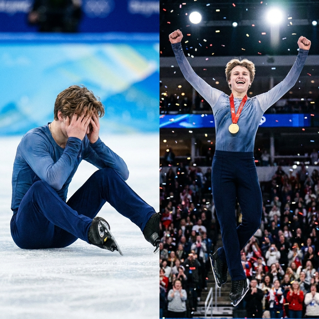 Илья Малинин: от олимпийского краха к чемпионскому триумфу