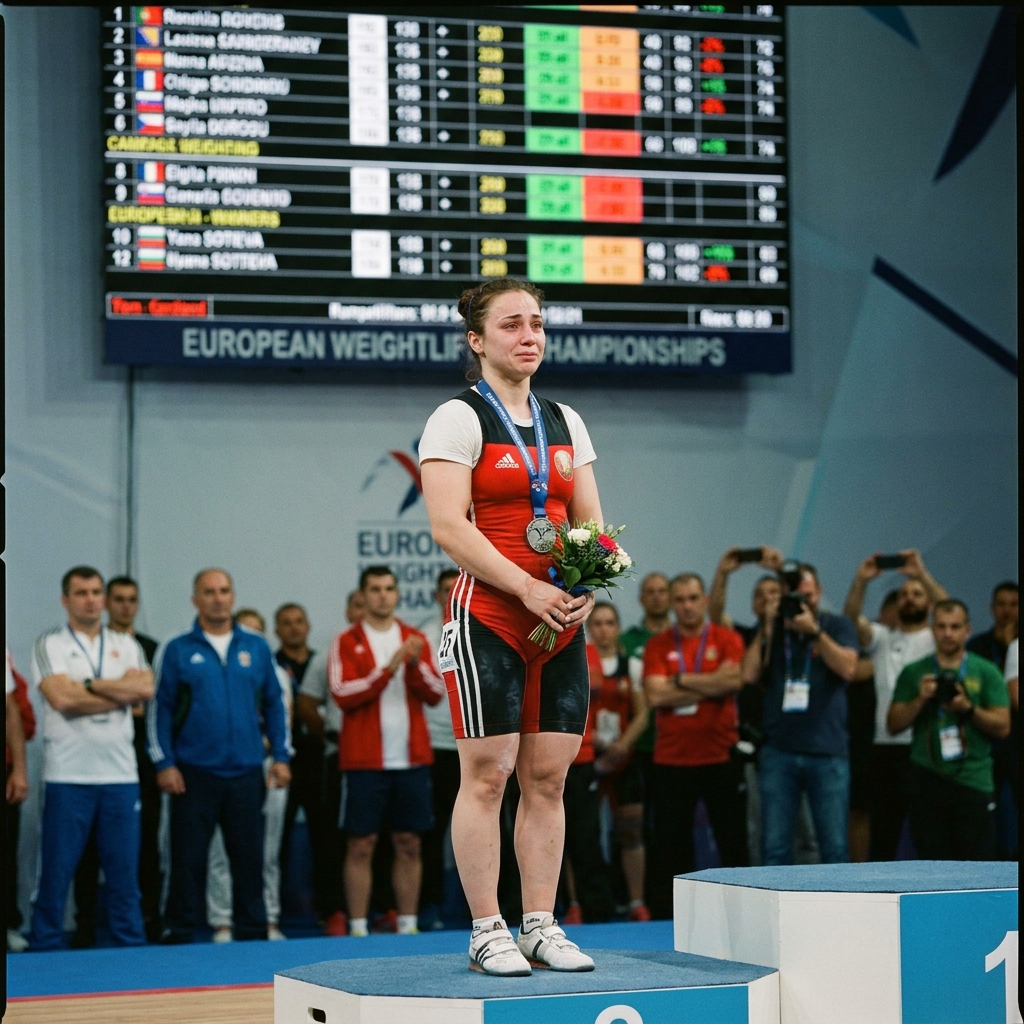 Тяжелоатлетка Сотиева: медаль чемпионата Европы и непростые переживания